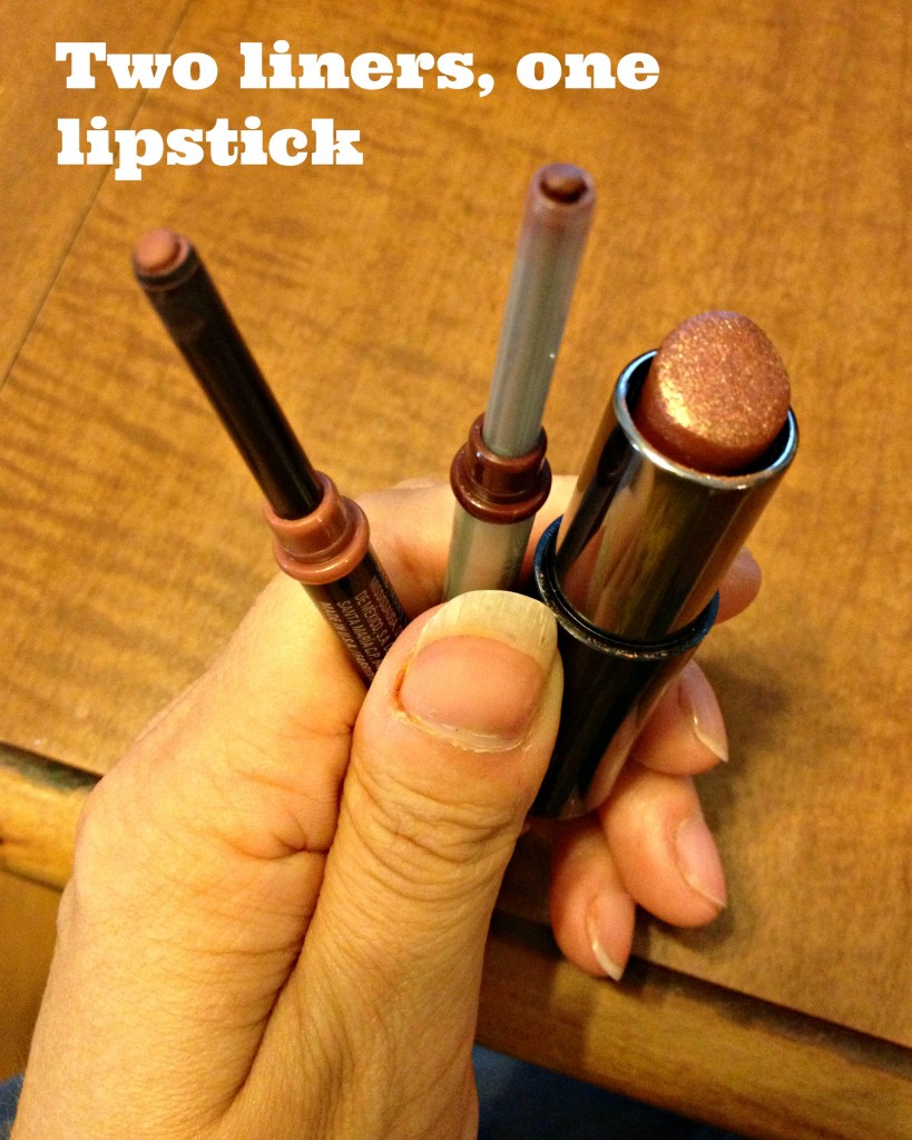 lipstick and liners text