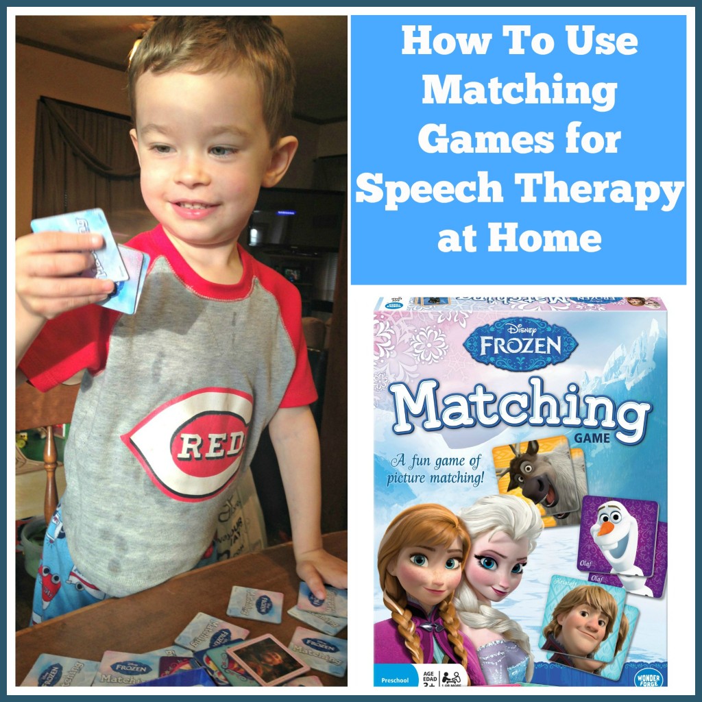 Frozen Matching Game Collage