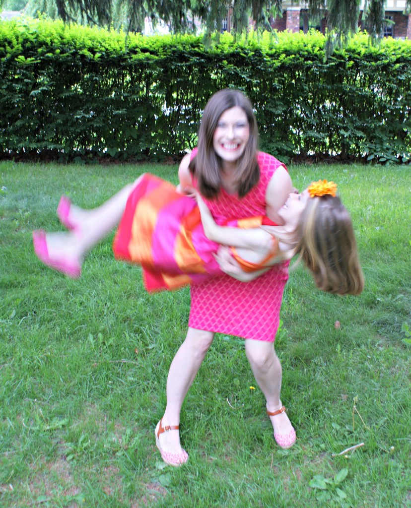 I love this pic. I know it's totally blurry but it's just the FUN moment I surprised her!